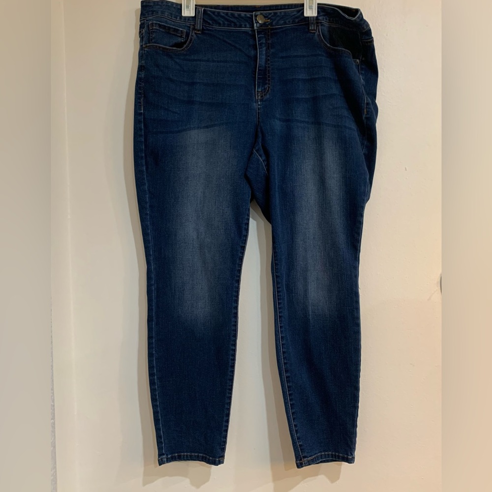 Lane Bryant Jeans Venezia Women’s Size 22 Plus Size Dark Wash